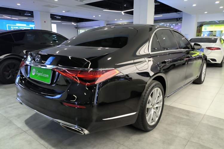 Used Mercedes-Benz S-Class 2023 S 400 L Business Model Rear Right 45 Deg