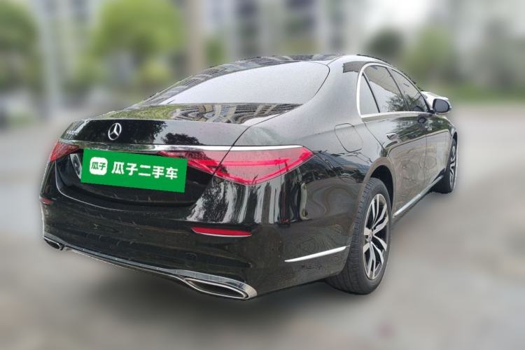 Used Mercedes-Benz S-Class 2023 Updated S 400 L Luxury Edition Rear Right 45 Deg