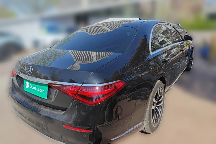 Used Mercedes-Benz S-Class 2023 S 400 L Luxury Model Rear Right 45 Deg