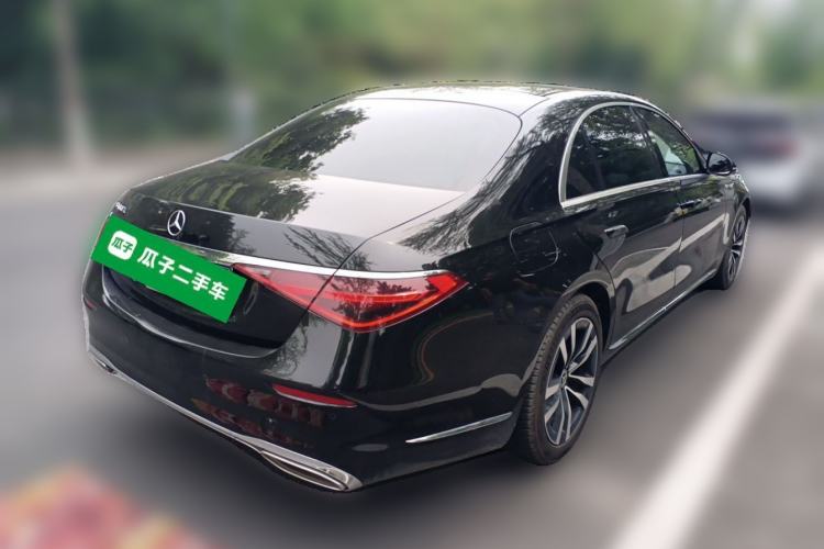 Used Mercedes-Benz S-Class 2023 S 400 L Luxury Model Rear Right 45 Deg