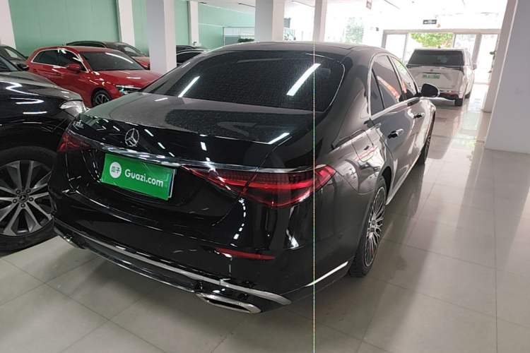 Used Mercedes-Benz S-Class 2023 Updated S 400 L Business Version Rear Right 45 Deg