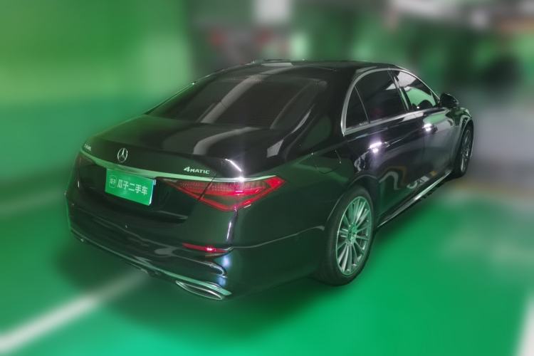 Used Mercedes-Benz S-Class 2023 Restyled S 450 L 4MATIC Rear Right 45 Deg