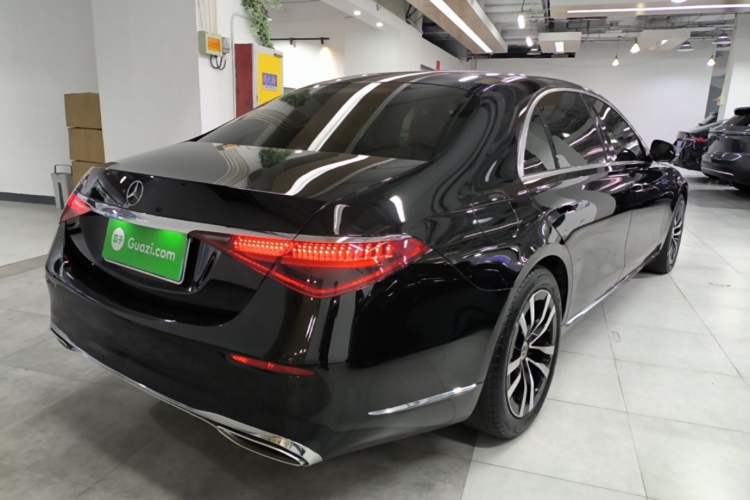 Used Mercedes-Benz S-Class 2023 Updated S 400 L Luxury Edition Rear Right 45 Deg