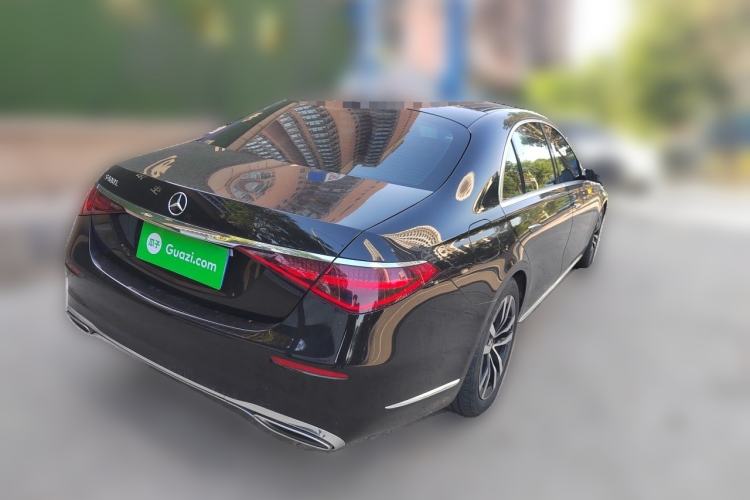 Used Mercedes-Benz S-Class 2023 Updated S 400 L Luxury Edition Rear Right 45 Deg