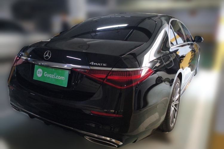 Used Mercedes-Benz S-Class 2023 S 450 L 4MATIC Rear Right 45 Deg