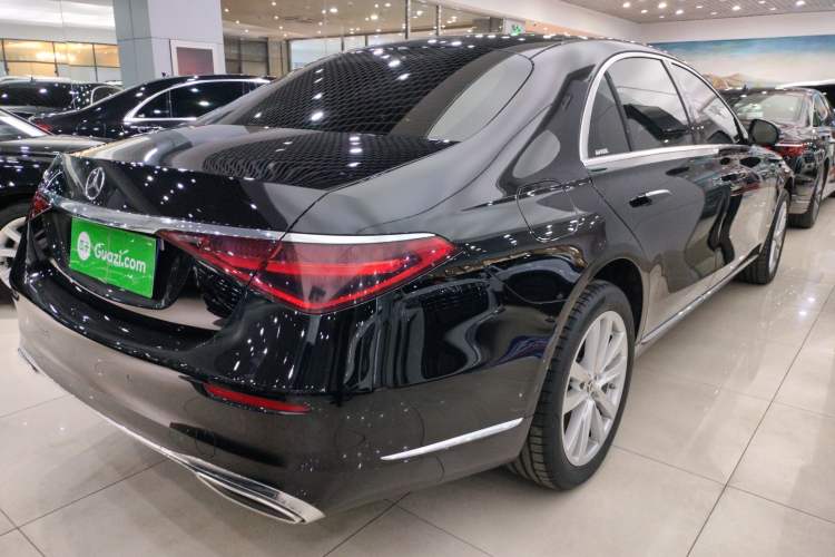 Used Mercedes-Benz S-Class 2023 S 400 L Business Model Rear Right 45 Deg