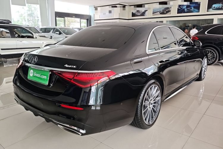 Used Mercedes-Benz S-Class 2023 Restyled S 450 L 4MATIC Rear Right 45 Deg