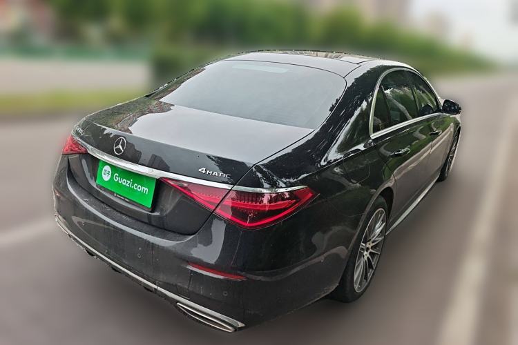 Used Mercedes-Benz S-Class 2023 Restyled S 450 L 4MATIC Rear Right 45 Deg