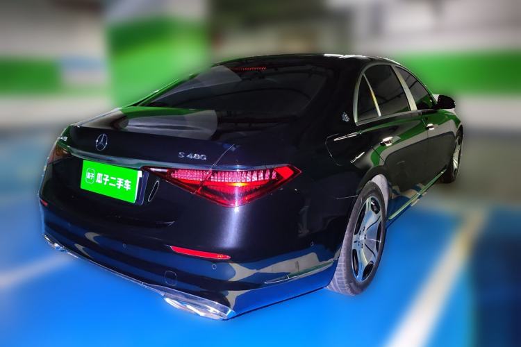 Used Mercedes-Benz S-Class 2023 Updated S 400 L Luxury Edition Rear Right 45 Deg
