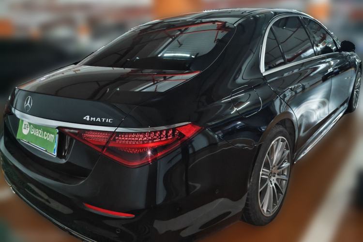 Used Mercedes-Benz S-Class 2023 S 450 L 4MATIC Rear Right 45 Deg