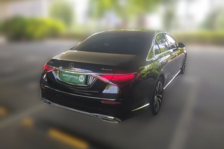 Used Mercedes-Benz S-Class 2023 Updated S 400 L Luxury Edition Rear Right 45 Deg