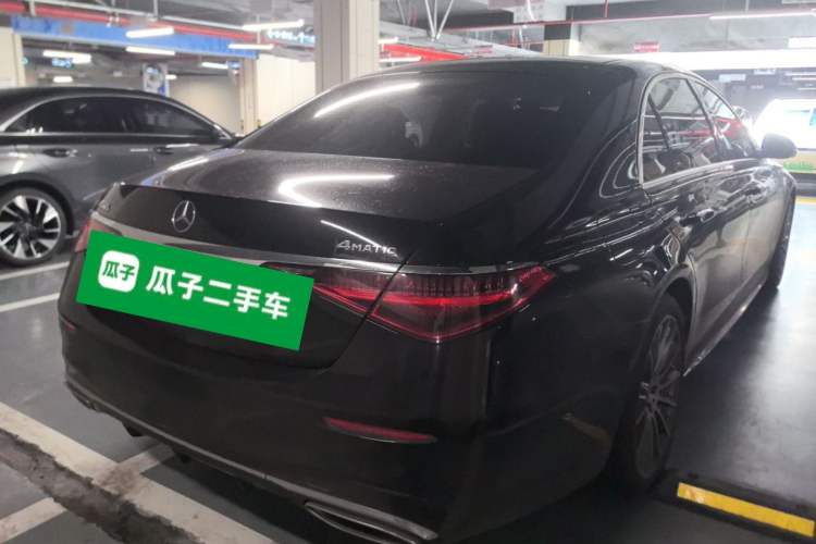 Used Mercedes-Benz S-Class 2023 S 450 L 4MATIC Rear Right 45 Deg