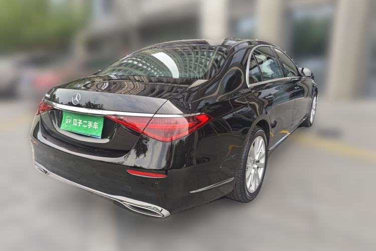 Used Mercedes-Benz S-Class 2023 Updated S 400 L Business Version Rear Right 45 Deg