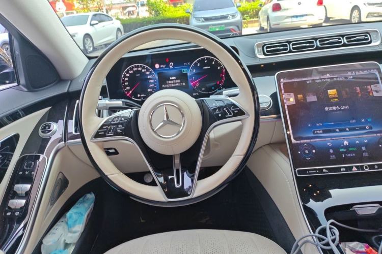 Used Mercedes-Benz S-Class 2023 S 400 L Luxury Model Steering Wheel