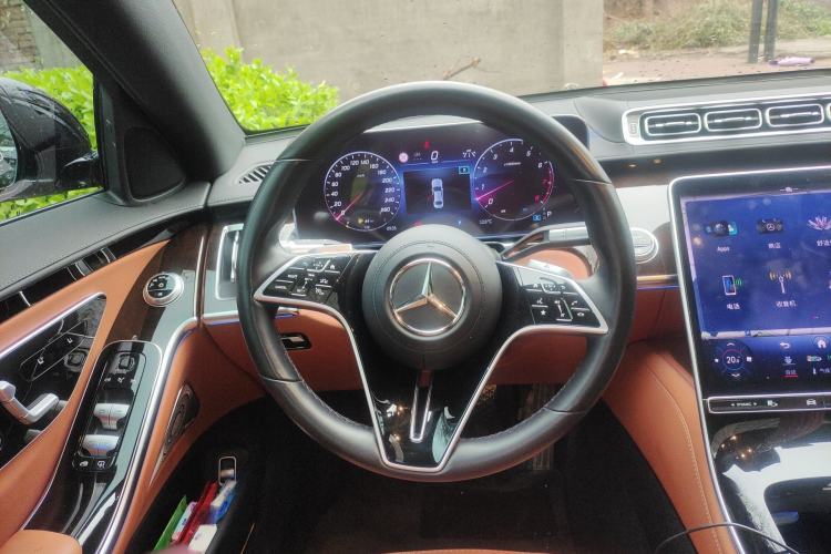 Used Mercedes-Benz S-Class 2023 S 400 L Business Model Steering Wheel