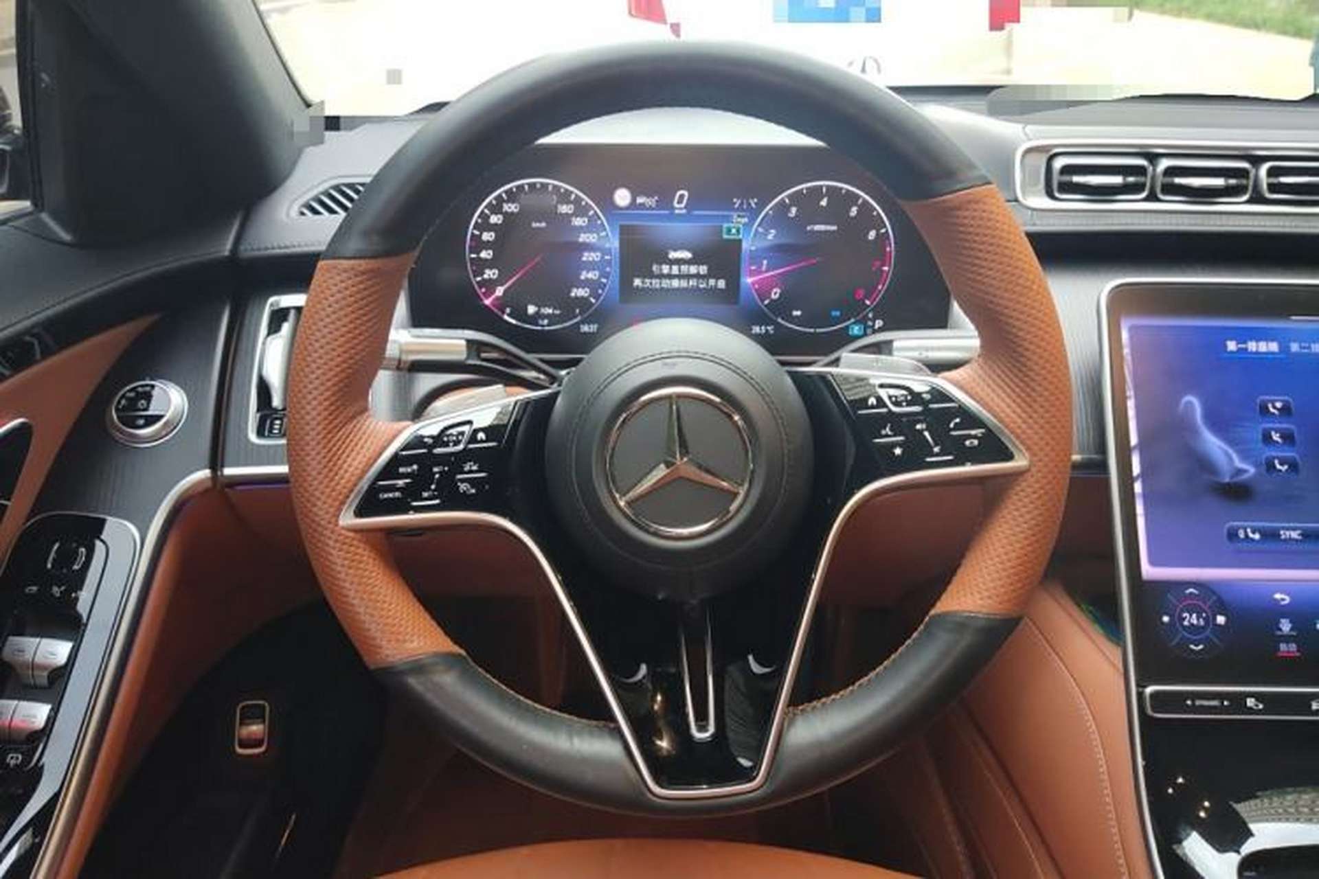 Used Mercedes-Benz S-Class 2023 S 400 L Business Model Steering Wheel