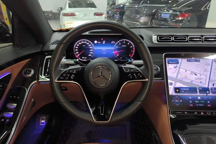 Used Mercedes-Benz S-Class 2023 Updated S 400 L Luxury Edition Steering Wheel