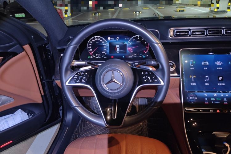 Used Mercedes-Benz S-Class 2023 S 400 L Luxury Model Steering Wheel
