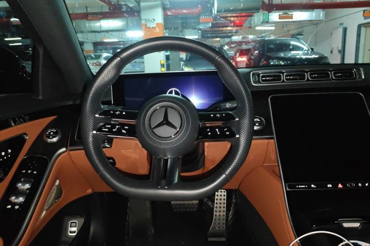 Used Mercedes-Benz S-Class 2023 S 450 L 4MATIC Steering Wheel