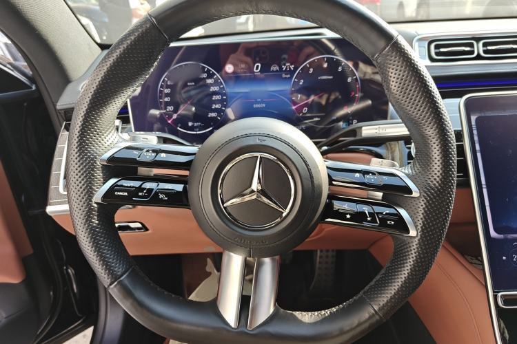 Used Mercedes-Benz S-Class 2023 S 450 L 4MATIC Steering Wheel