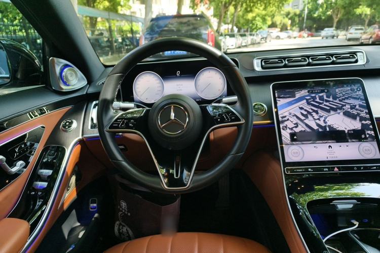 Used Mercedes-Benz S-Class 2023 S 400 L Business Model Steering Wheel