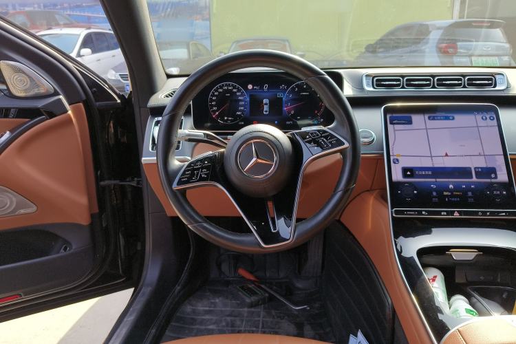 Used Mercedes-Benz S-Class 2023 S 400 L Business Model Steering Wheel