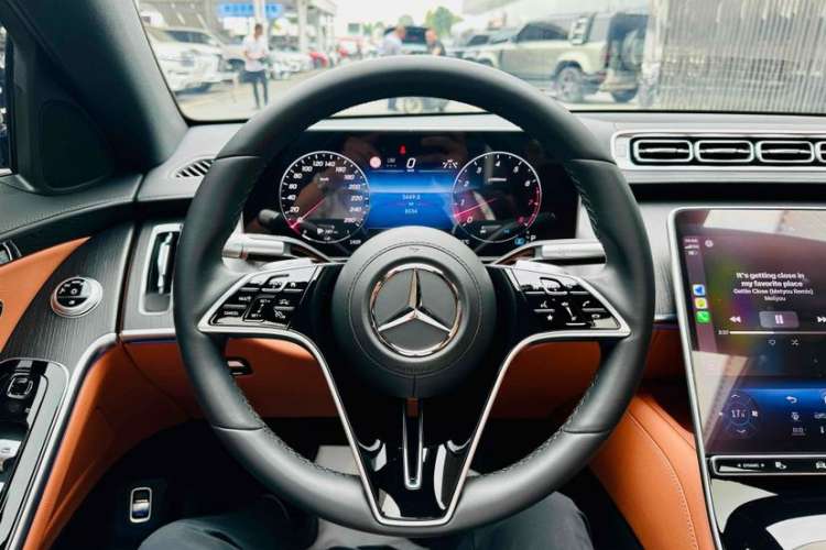 Used Mercedes-Benz S-Class 2023 Updated S 400 L Business Version Steering Wheel