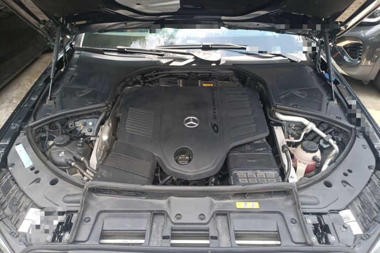 Used Mercedes-Benz S-Class 2023 S 400 L Luxury Model Engine Bay