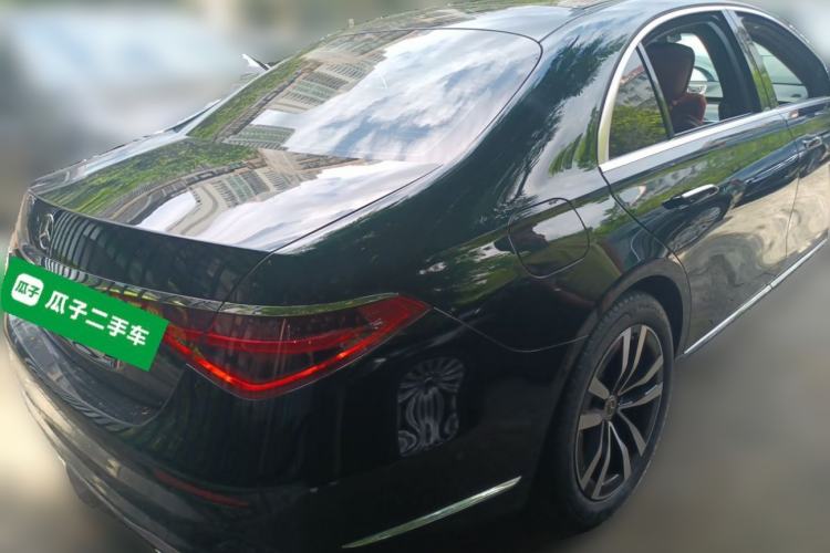 Used Mercedes-Benz S-Class 2023 S 400 L Luxury Model Rear Right 45 Deg