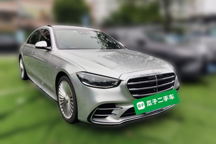 Used Mercedes-Benz S-Class 2023 S 450 L 4MATIC Front Right 45 Deg