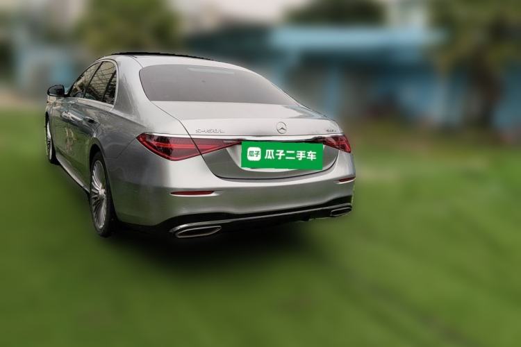 Used Mercedes-Benz S-Class 2023 S 450 L 4MATIC Rear Left 45 Deg