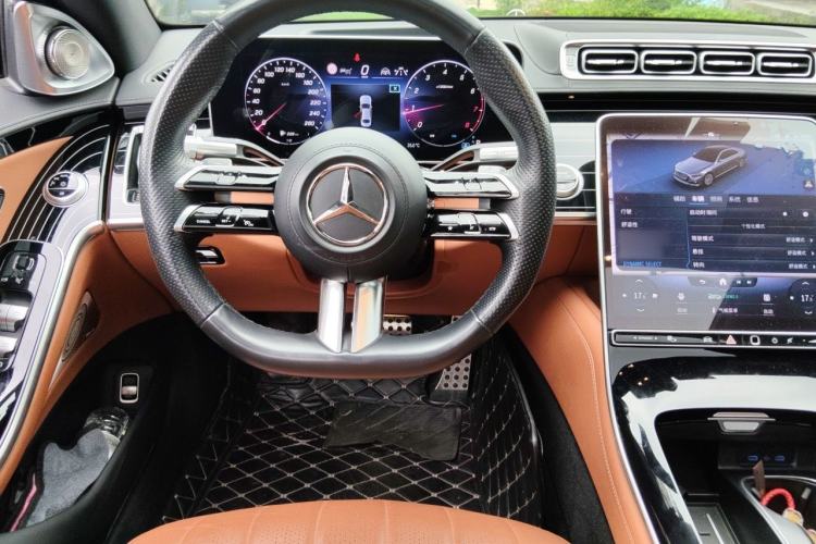 Used Mercedes-Benz S-Class 2023 S 450 L 4MATIC Steering Wheel