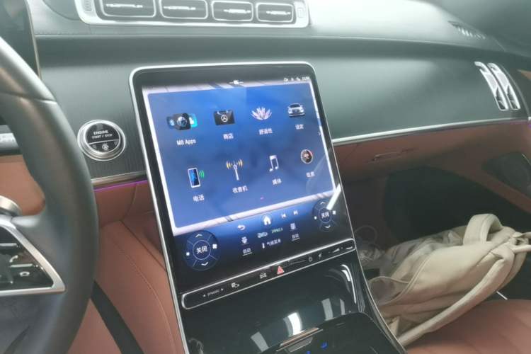 Used Mercedes-Benz S-Class 2024 Restyled S 400 L Business Version Audio And AC Panel