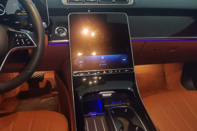 Used Mercedes-Benz S-Class 2024 S 400 L Luxury Model Audio And AC Panel