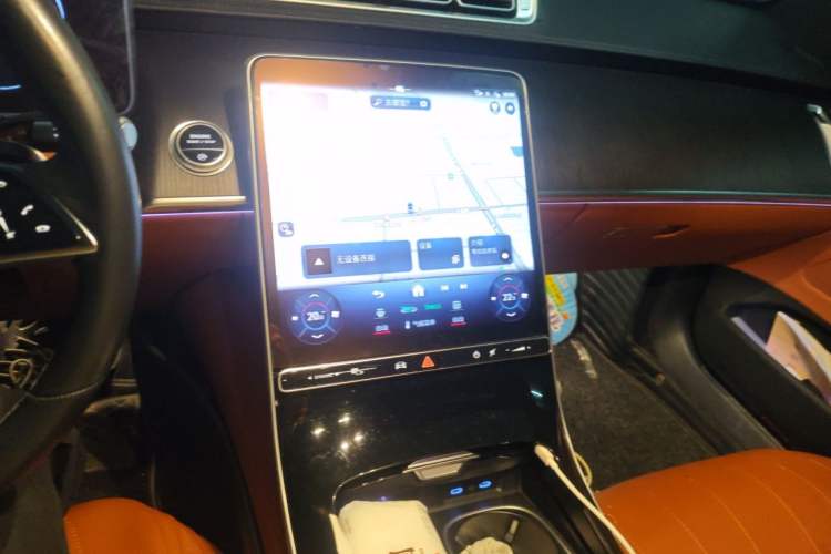 Used Mercedes-Benz S-Class 2024 S 400 L Business Model Audio And AC Panel