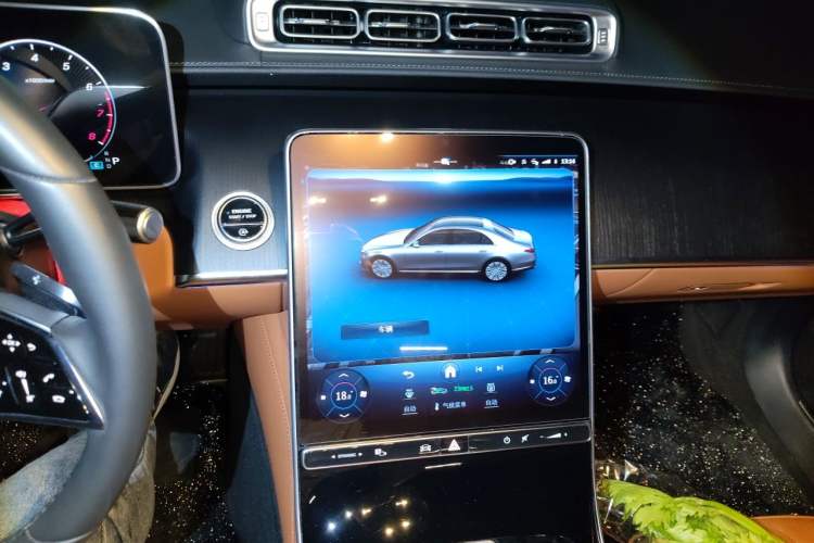 Used Mercedes-Benz S-Class 2024 Restyled S 400 L Business Version Audio And AC Panel