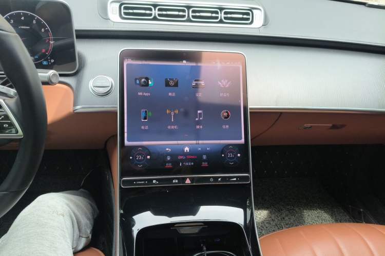 Used Mercedes-Benz S-Class 2024 Restyled S 400 L Business Version Audio And AC Panel
