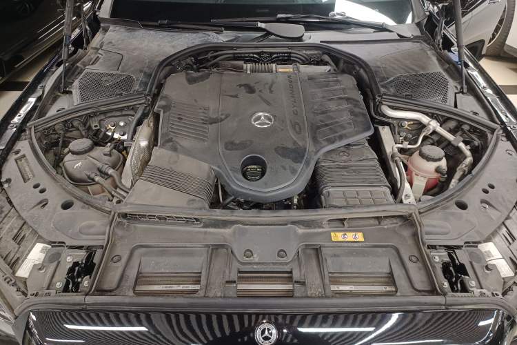 Used Mercedes-Benz S-Class 2024 S 400 L Luxury Model Engine Bay