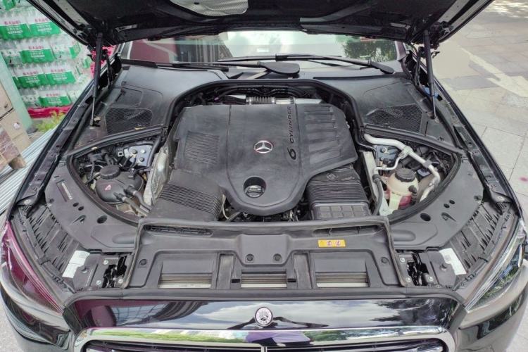 Used Mercedes-Benz S-Class 2024 S 400 L Luxury Model Engine Bay