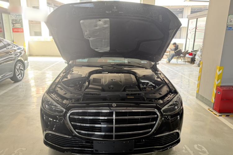 Used Mercedes-Benz S-Class 2024 S 400 L Business Model Engine Bay
