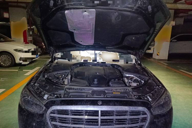 Used Mercedes-Benz S-Class 2024 Restyled S 400 L Luxury Edition Engine Bay