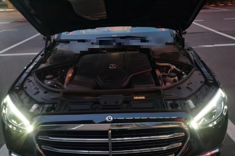 Used Mercedes-Benz S-Class 2024 S 400 L Business Model Engine Bay