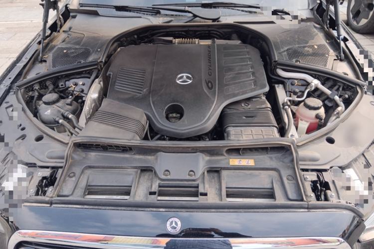 Used Mercedes-Benz S-Class 2024 S 400 L Luxury Model Engine Bay