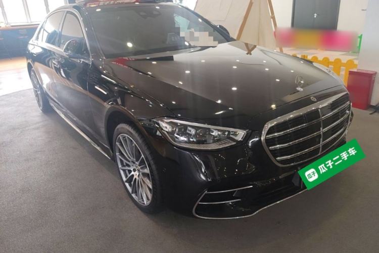 Used Mercedes-Benz S-Class 2024 S 450 L 4MATIC Front Right 45 Deg