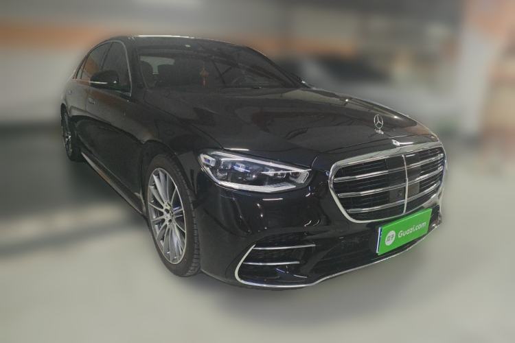 Used Mercedes-Benz S-Class 2024 S 450 L 4MATIC Front Right 45 Deg