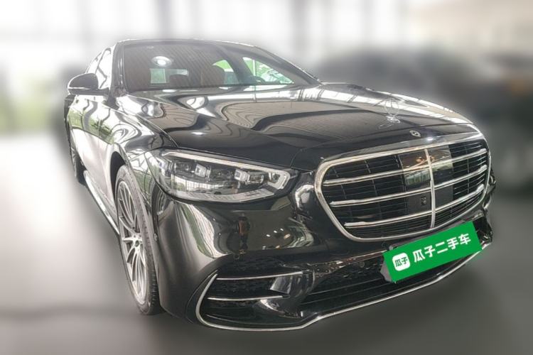 Used Mercedes-Benz S-Class 2024 S 450 L 4MATIC Front Right 45 Deg