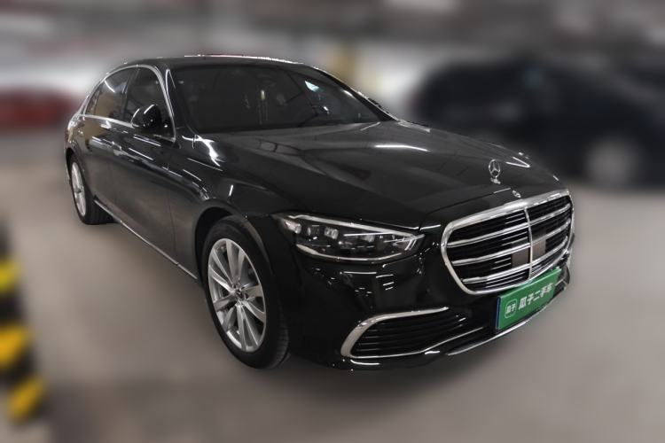 Used Mercedes-Benz S-Class 2024 S 400 L Business Model Front Right 45 Deg