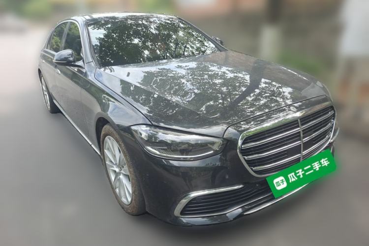 Used Mercedes-Benz S-Class 2024 S 400 L Business Model Front Right 45 Deg