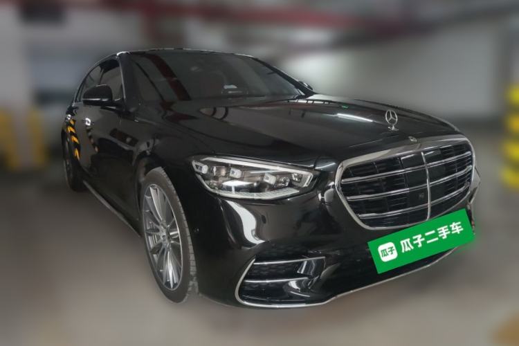 Used Mercedes-Benz S-Class 2024 S 450 L 4MATIC Front Right 45 Deg