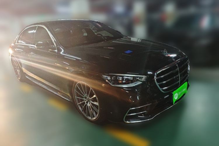 Used Mercedes-Benz S-Class 2024 S 450 L 4MATIC Front Right 45 Deg